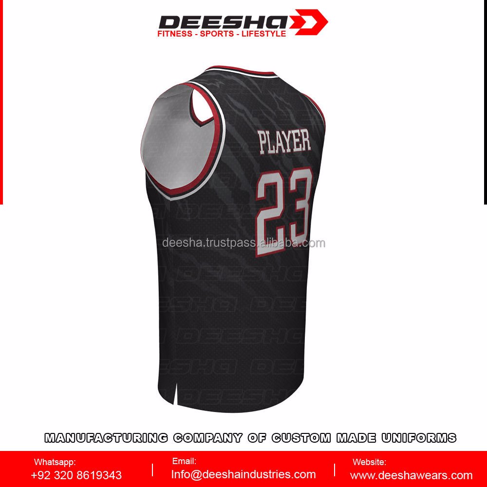 Sublimation Basketball V Neck Jerseys Wolves - view 4