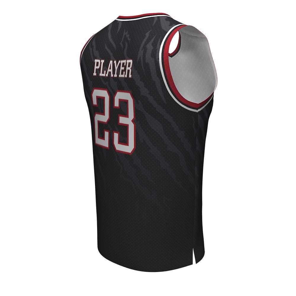 Sublimation Basketball V Neck Jerseys Wolves - view 9