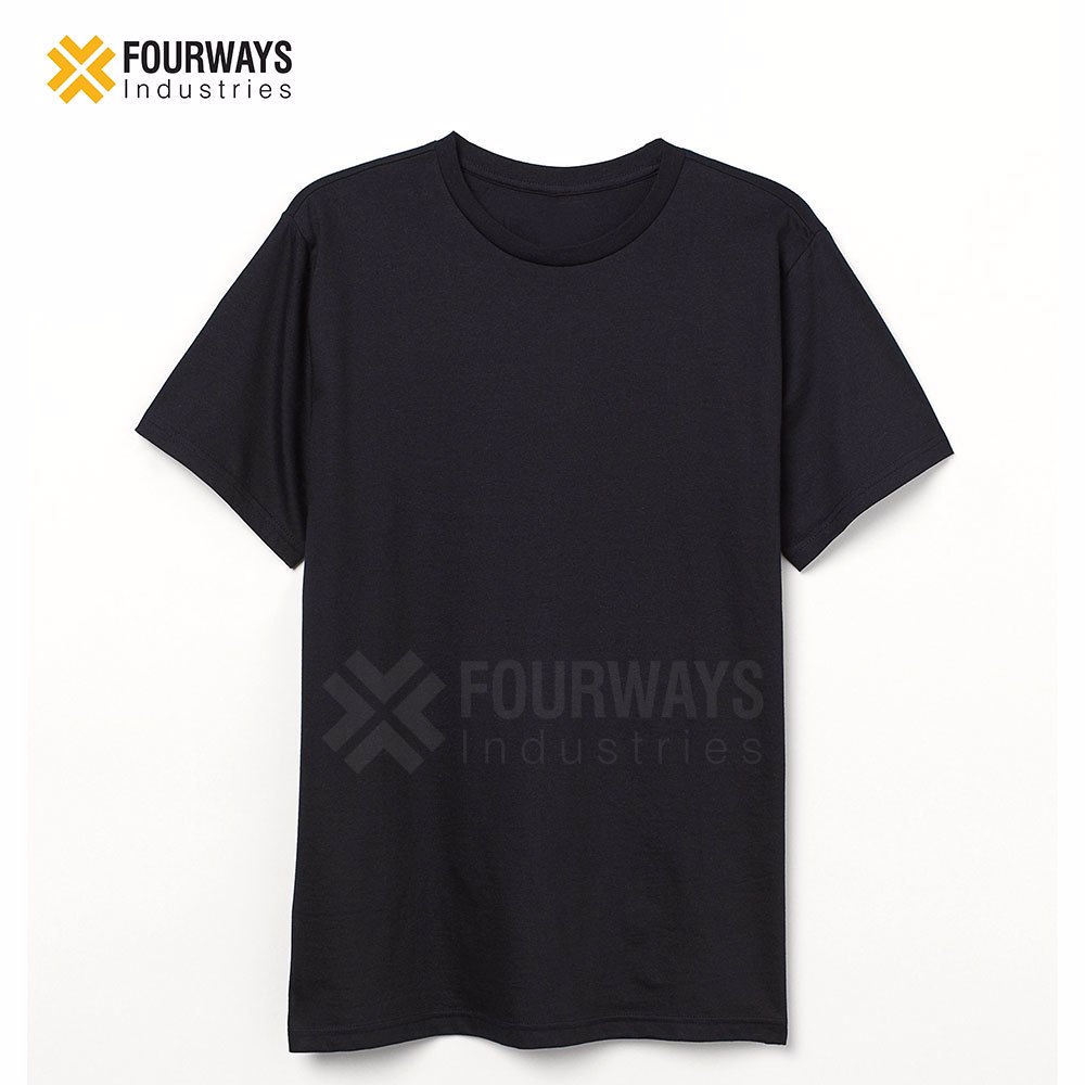 Wholesale Customized High Quality Plus Men's T Shirt Printing Embroidered Cotton Solid Color T Shirt
