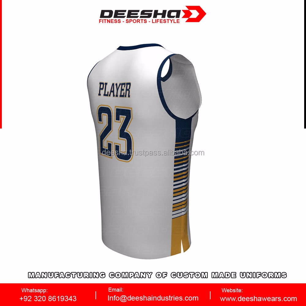 Sublimation Basketball V Neck Jerseys Comets  - view 3