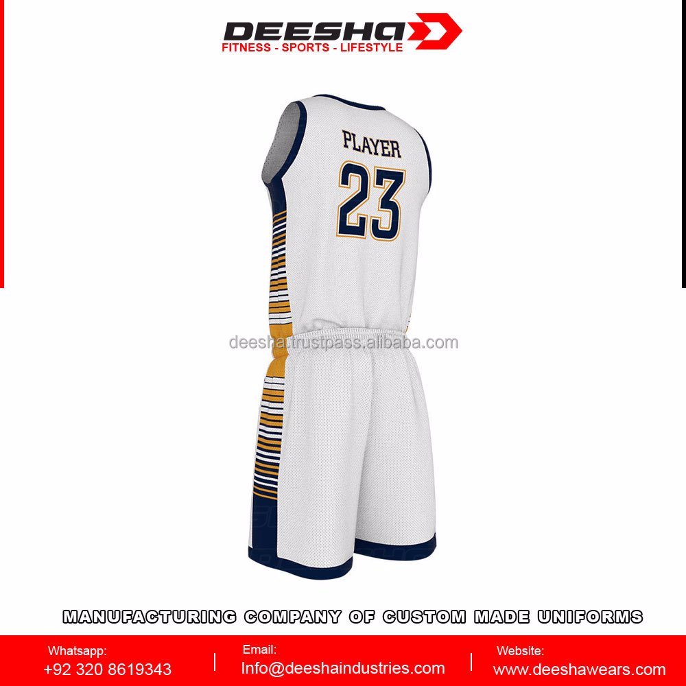 Basketball V Neck Uniforms Thunder  - view 4