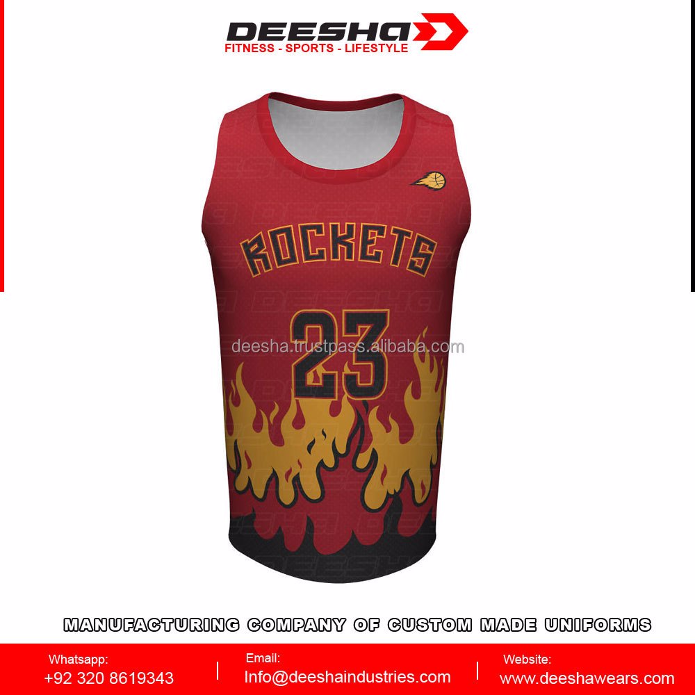 Basketball Crew Neck Jerseys Sublimation Express - view 3