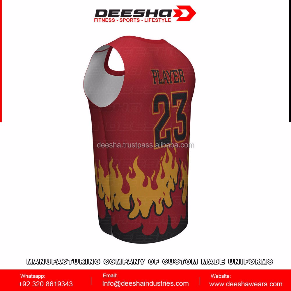 Basketball Crew Neck Jerseys Sublimation Express - view 4