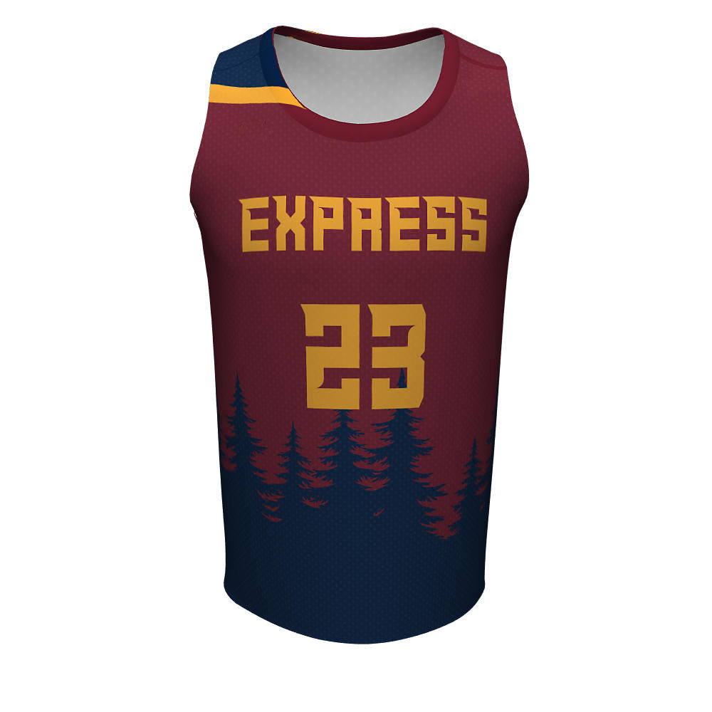 Basketball Crew Neck Jerseys Sublimation Express - view 5