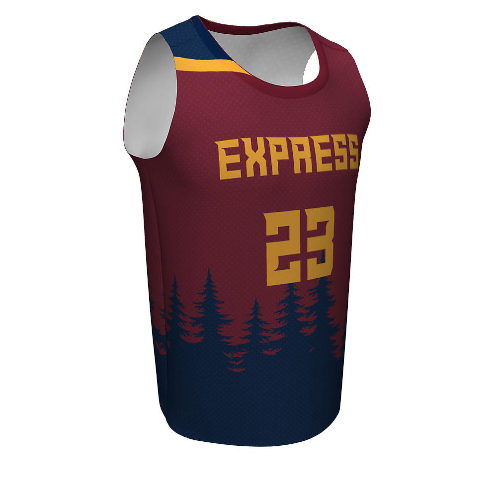 Basketball Crew Neck Jerseys Sublimation Express - view 7