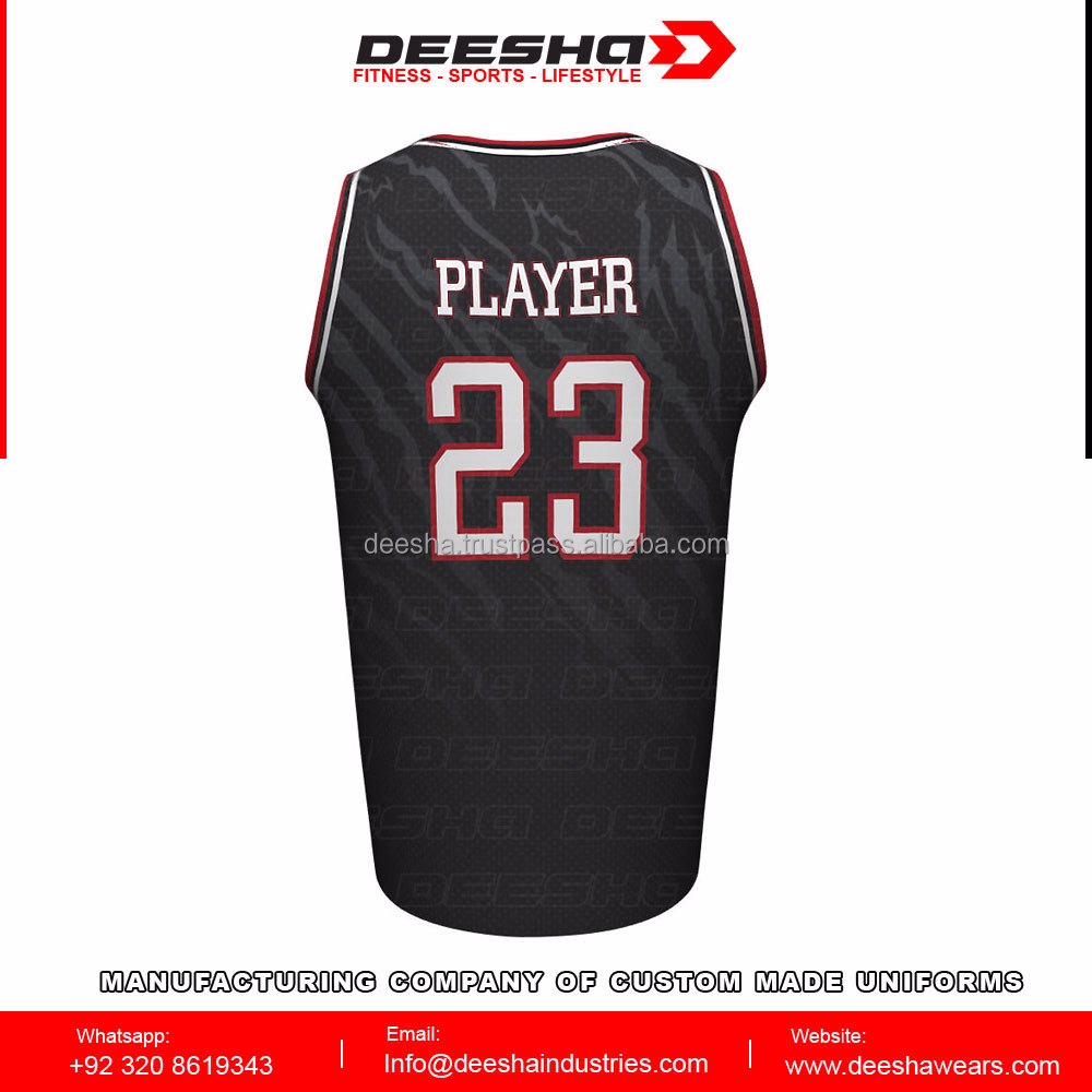 Basketball Crew Neck Jerseys Sublimation Wolves - view 2
