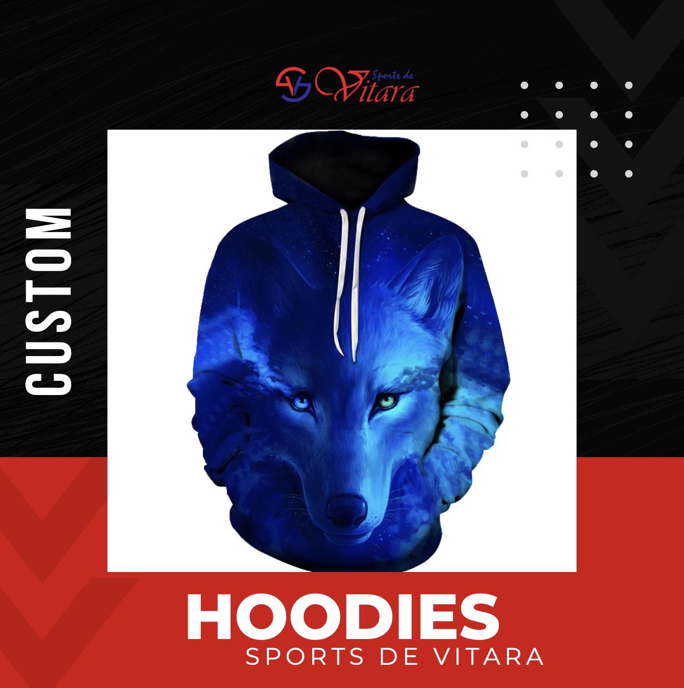 Fully sublimated & Customisable Hoodies for Men Any Design Possible Unique Cords Rings Tags Branding - view 4