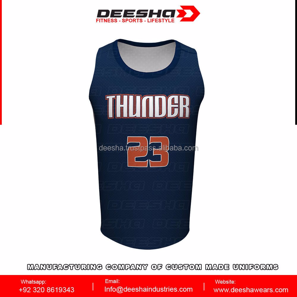 Sublimation Basketball Crew Neck Jerseys Comets