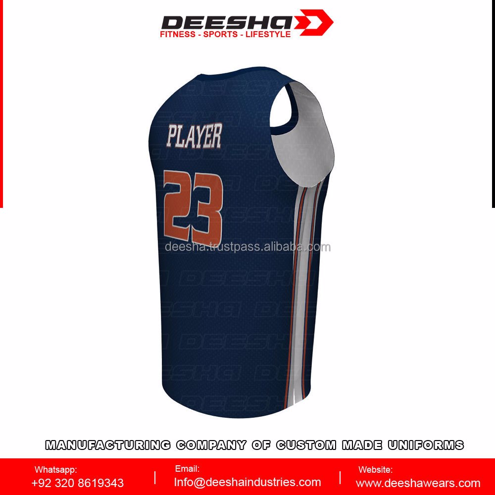 Sublimation Basketball Crew Neck Jerseys Comets - view 3