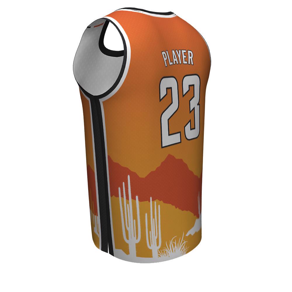 Sublimation Basketball Crew Neck Jerseys Comets - view 7
