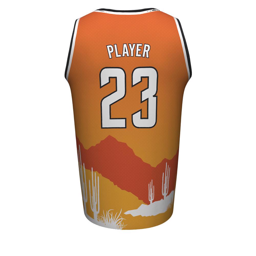 Sublimation Basketball Crew Neck Jerseys Comets - view 8