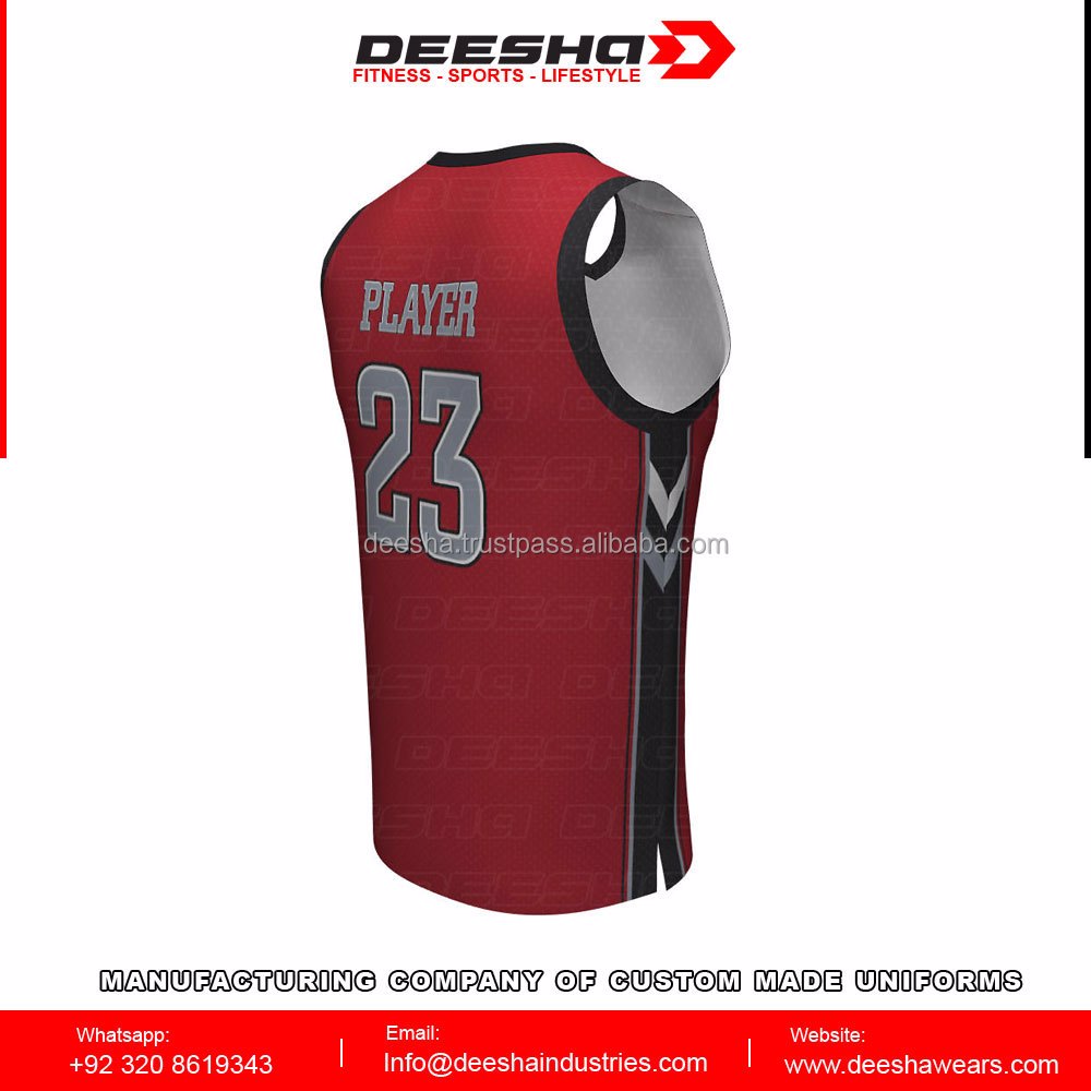 Sublimation Basketball V Neck Jerseys Hawks - view 3