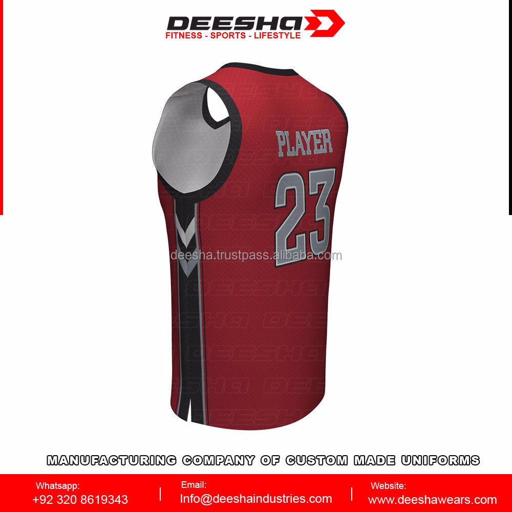 Sublimation Basketball V Neck Jerseys Hawks - view 4