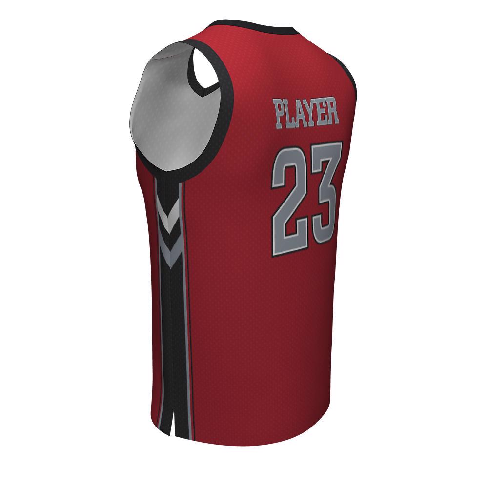 Sublimation Basketball V Neck Jerseys Hawks - view 7