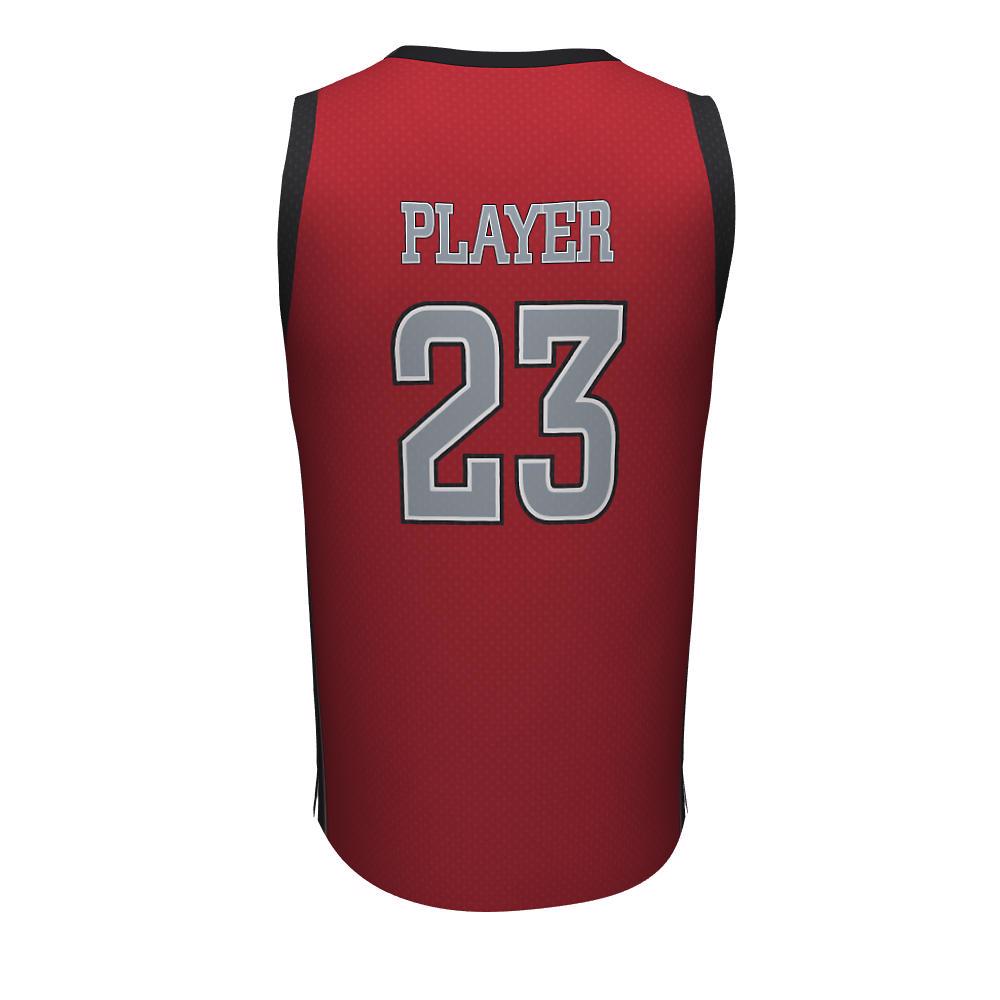 Sublimation Basketball V Neck Jerseys Hawks - view 8