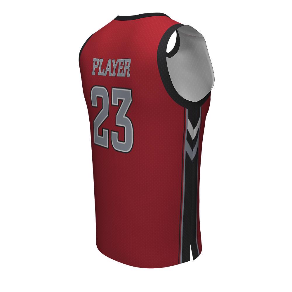 Sublimation Basketball V Neck Jerseys Hawks - view 9