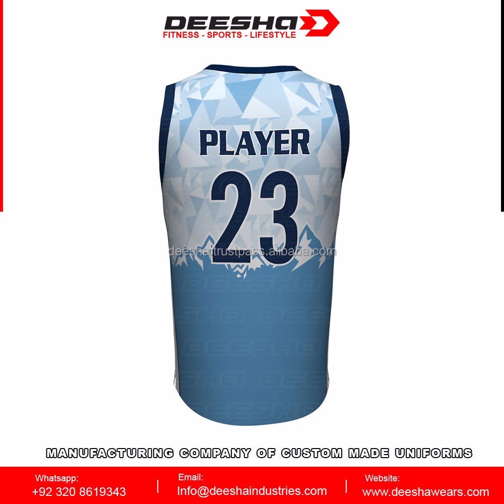 Sublimation Basketball V Neck Jerseys Wizards - view 2