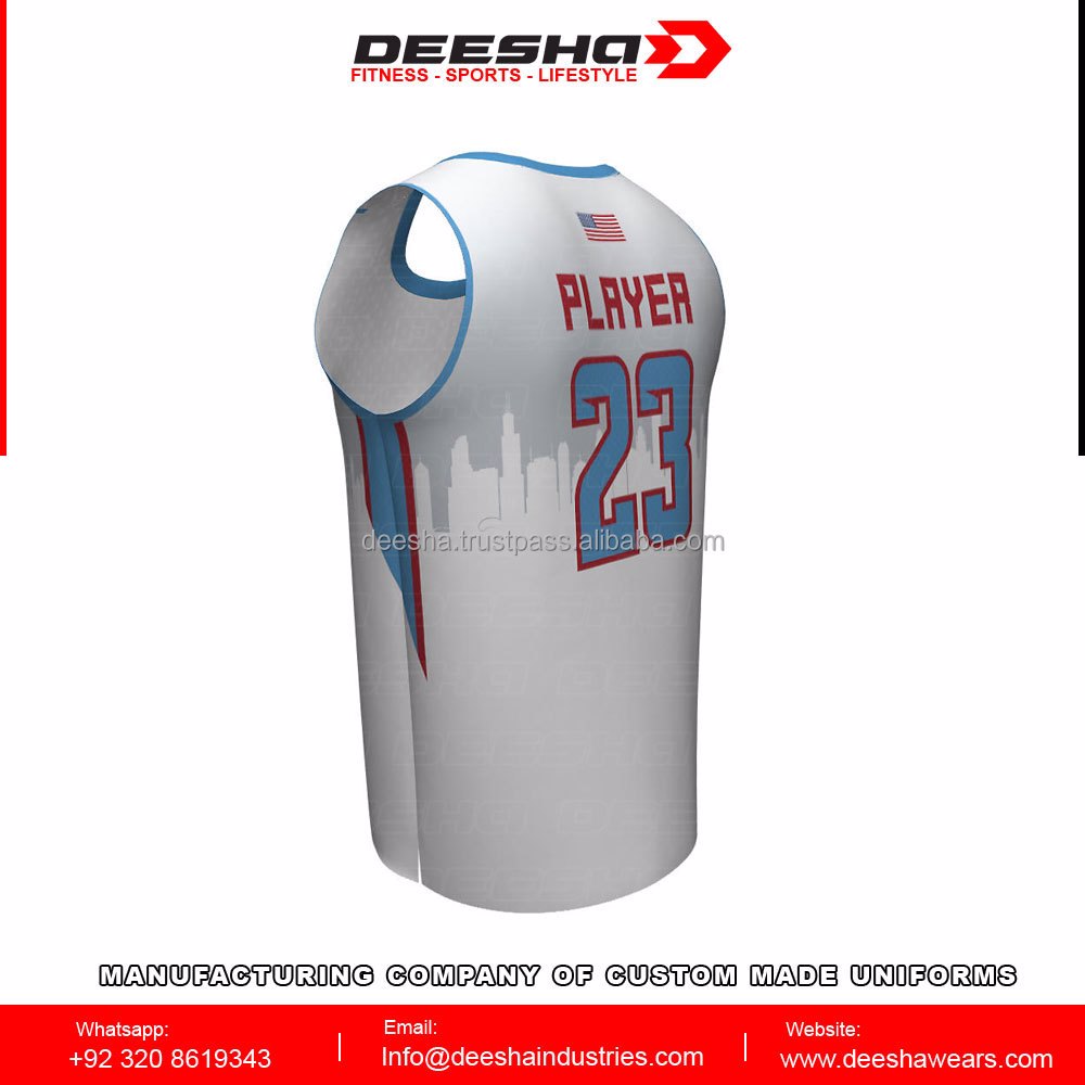 Sublimation Basketball Crew Neck Jerseys Raiders - view 4