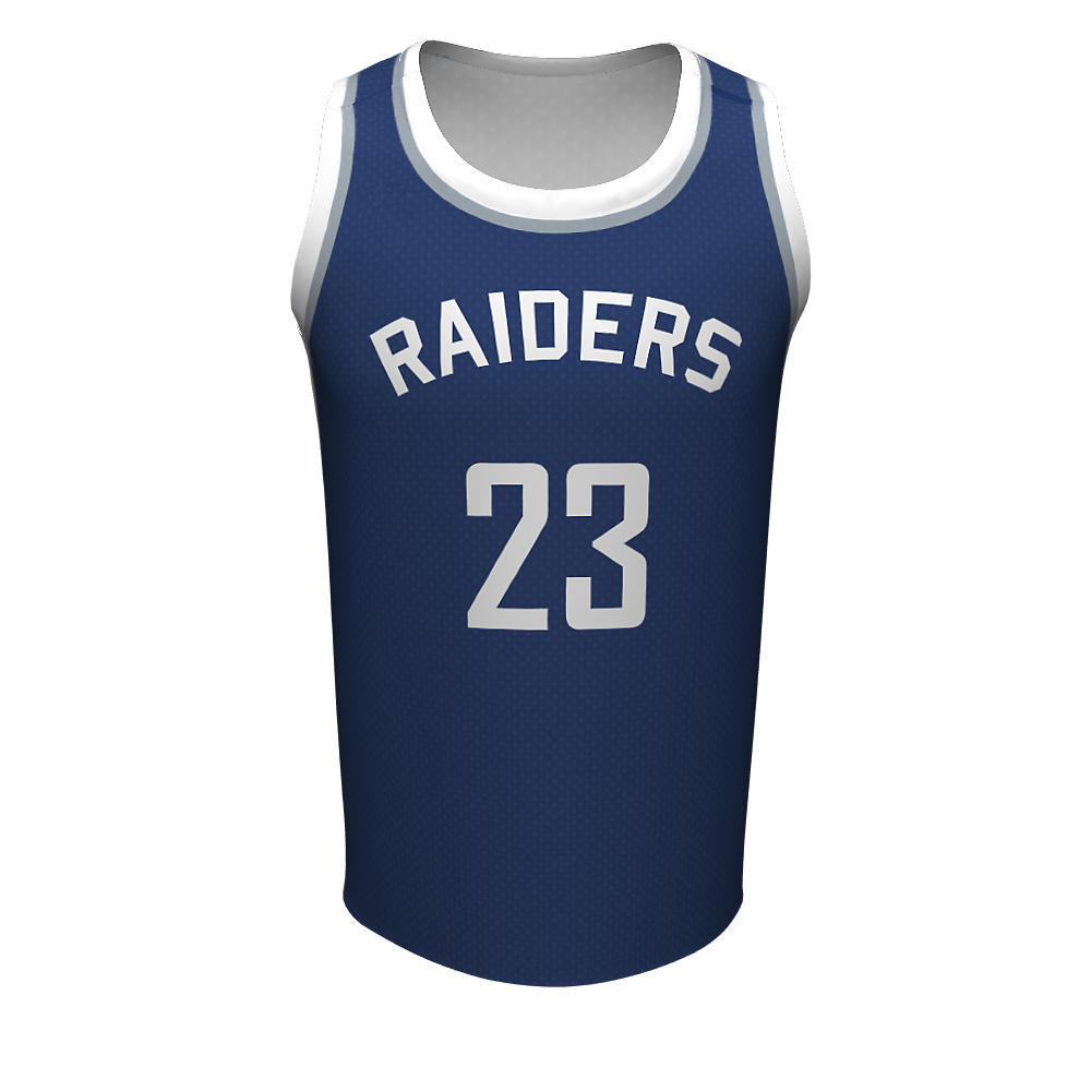 Sublimation Basketball Crew Neck Jerseys Raiders - view 5
