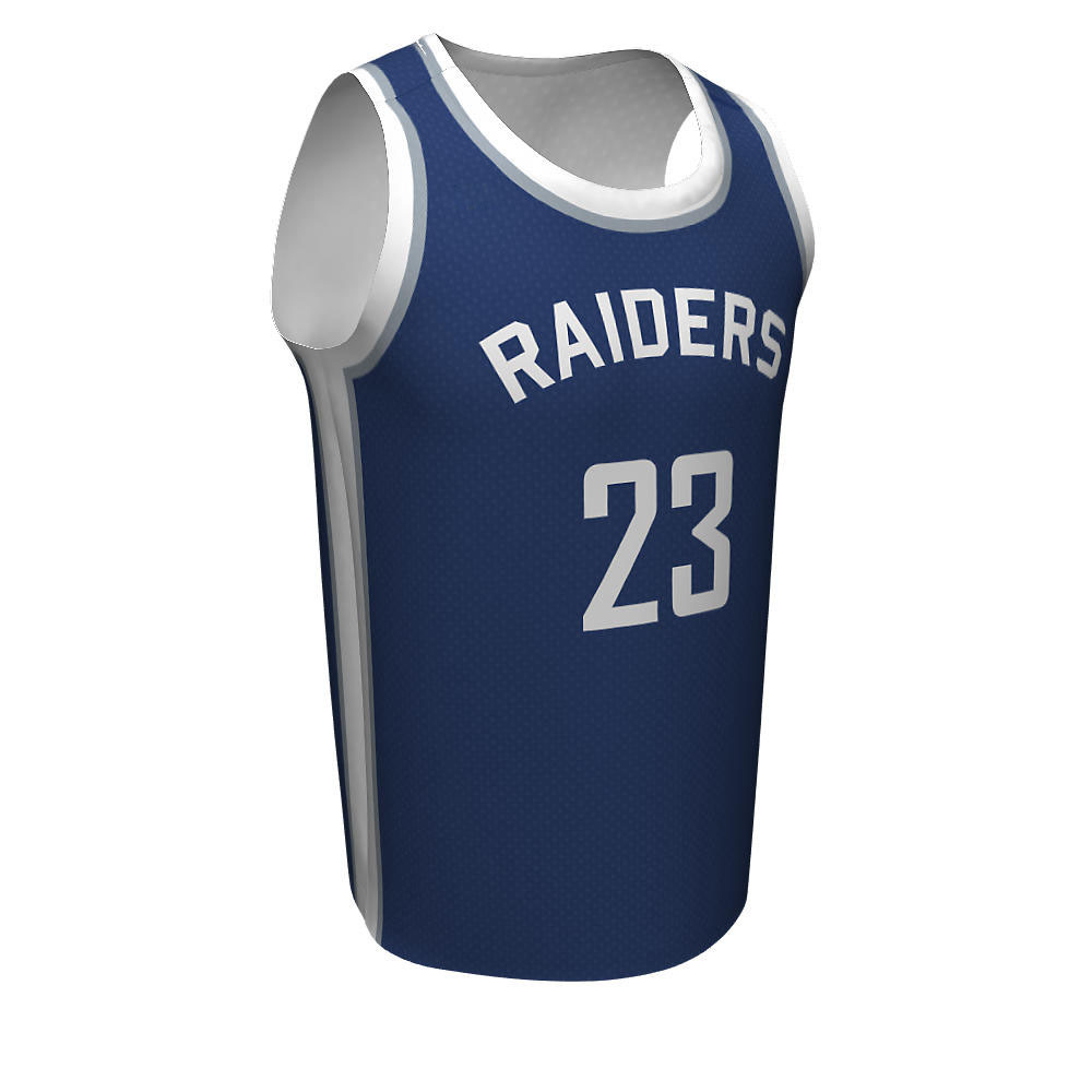 Sublimation Basketball Crew Neck Jerseys Raiders - view 6