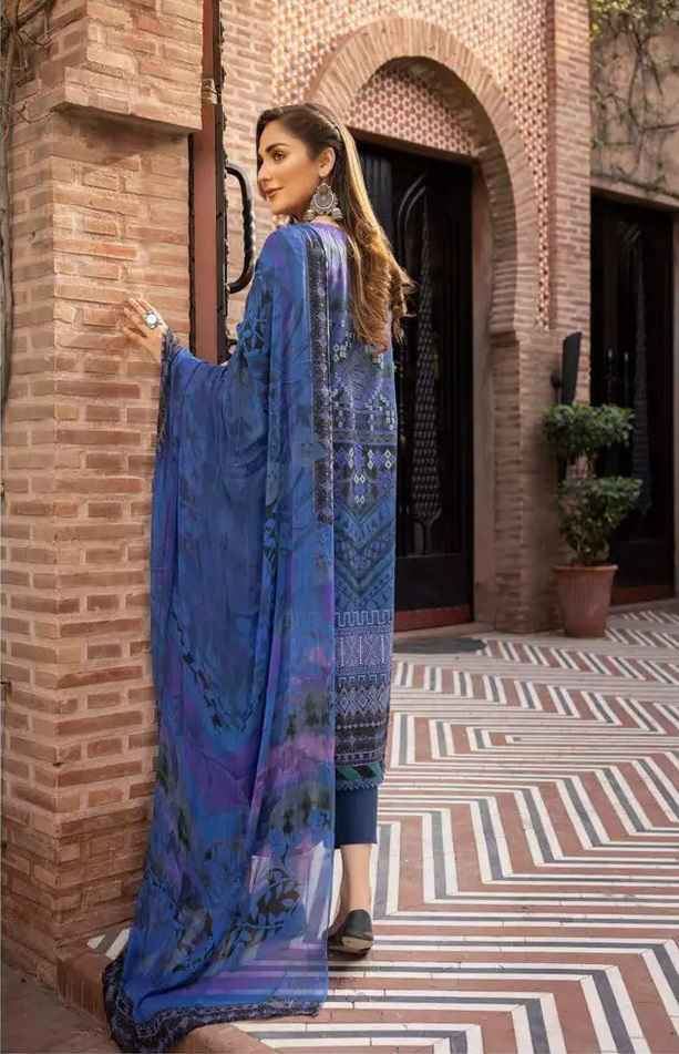 Hot Product Lawn design Pakistani Indian Salwar Kameez Suit Women Full Sleeves - view 3