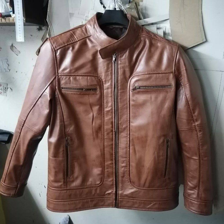 Leather Motorbike All Weather Jacket Coat Motorbike Clothing  - view 7