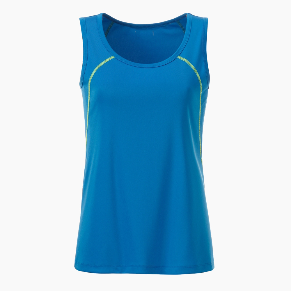 Lightweight Women's Tank Top Breathable colourful sports casual active wear polyester stretch wear - view 2