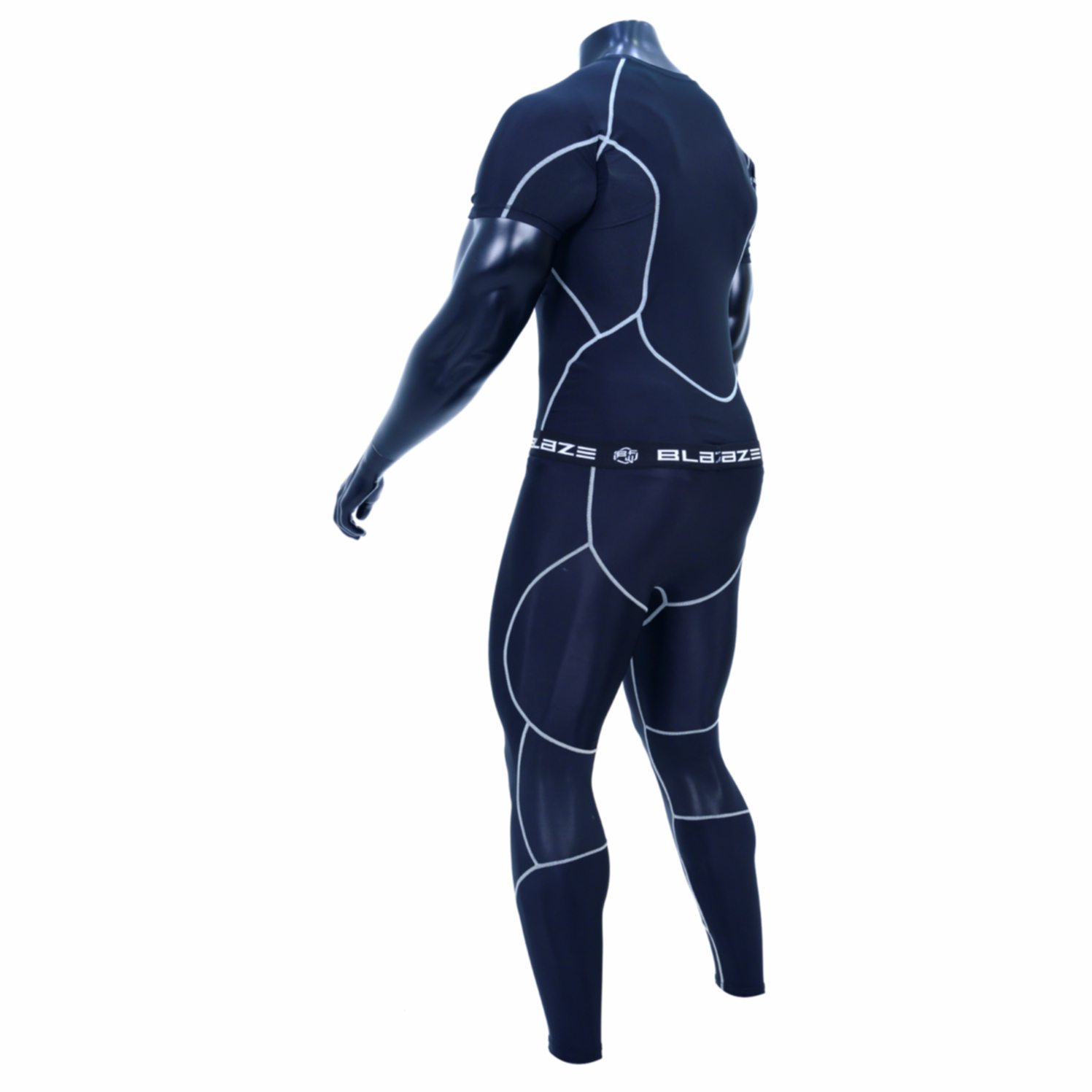 custom designed compression  sets running uniform gym workout suit  uniform  men fitness compression - view 3