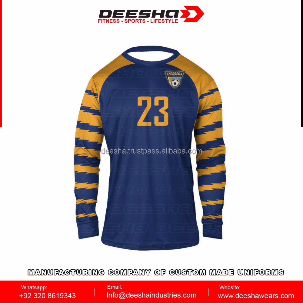 Sublimation Men Goal Keeper's Jersey Chargers - view 2