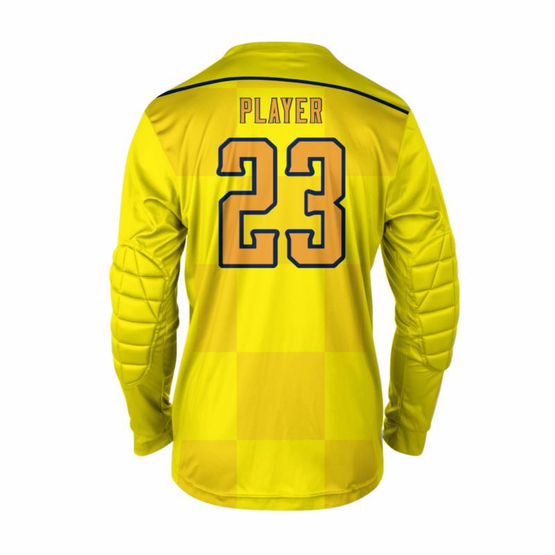 Sublimation Men Goal Keeper's Jersey Yellow - view 6