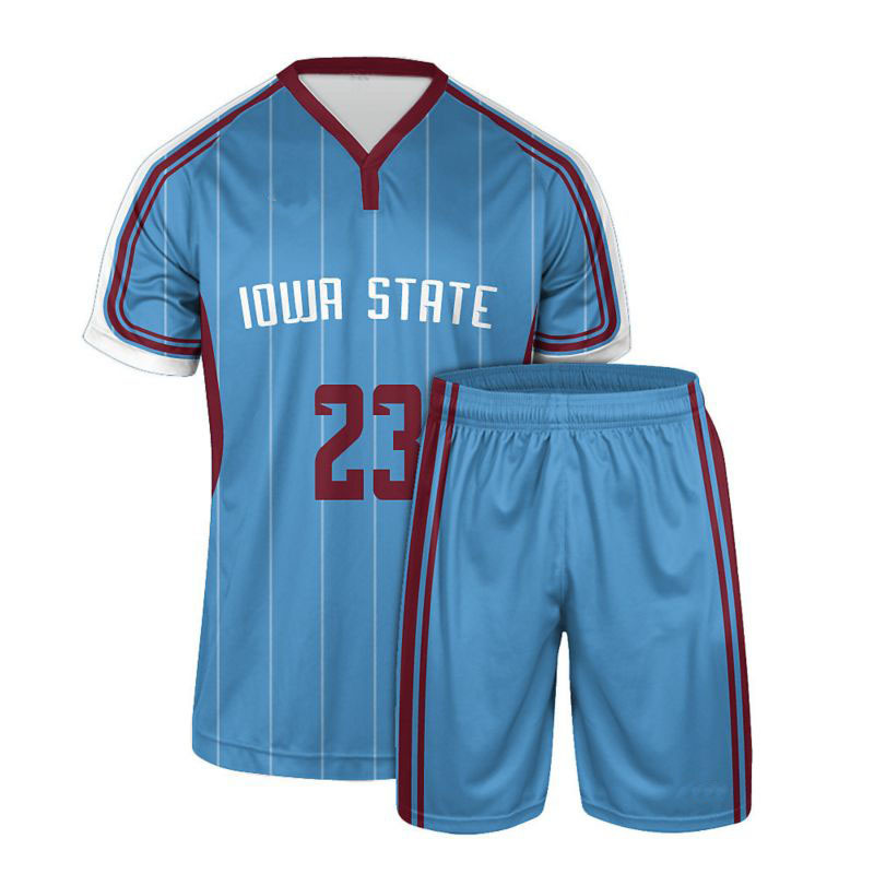 Wishbone Collar Jersey & Shorts Lowa State - view 5