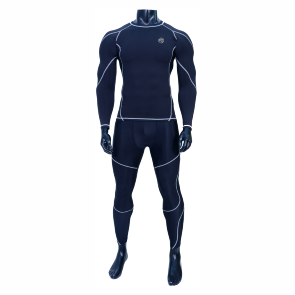  compression uniform  men fitness compression  sets running uniform gym workout suit 