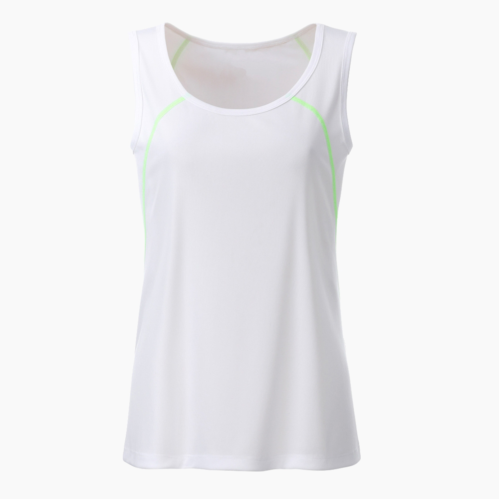 Lightweight Women's Tank Top Breathable colourful sports casual active wear polyester stretch wear - view 4