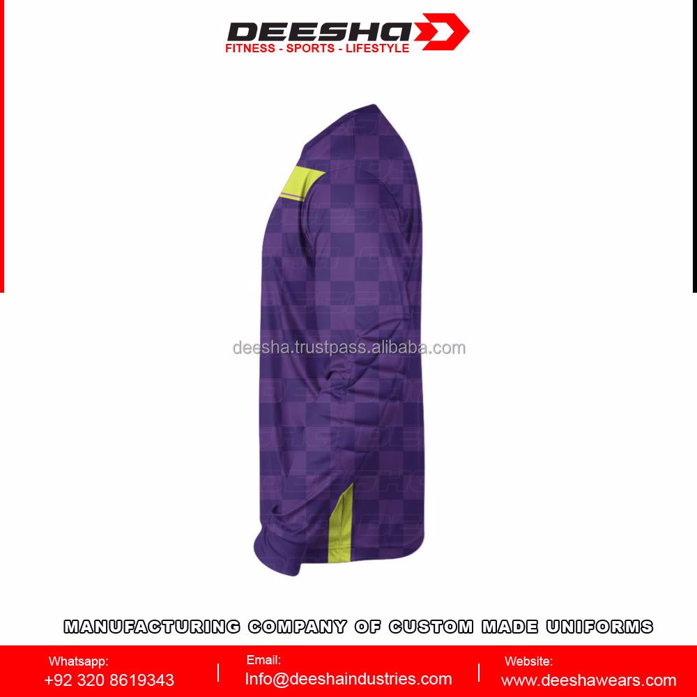 Sublimation Men Goal Keeper's Jersey Real