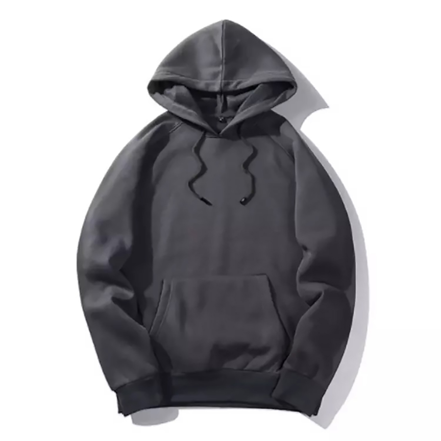 Customised plain qualitative hoodies for men bulk order brushed and unbrushed availability best - view 7