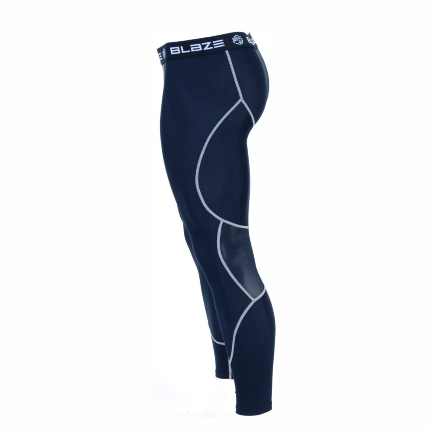  Anti-Odor breathable men tights Wholesale ventilation mesh panels athelete leggings light weight  - view 6