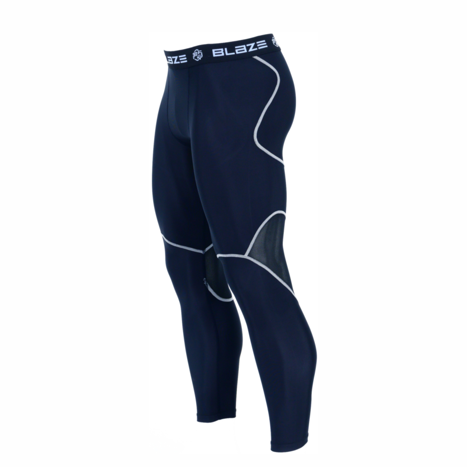  Wholesale men tights  Anti-Odor breathable ventilation mesh panels athelete leggings light weight  - view 5