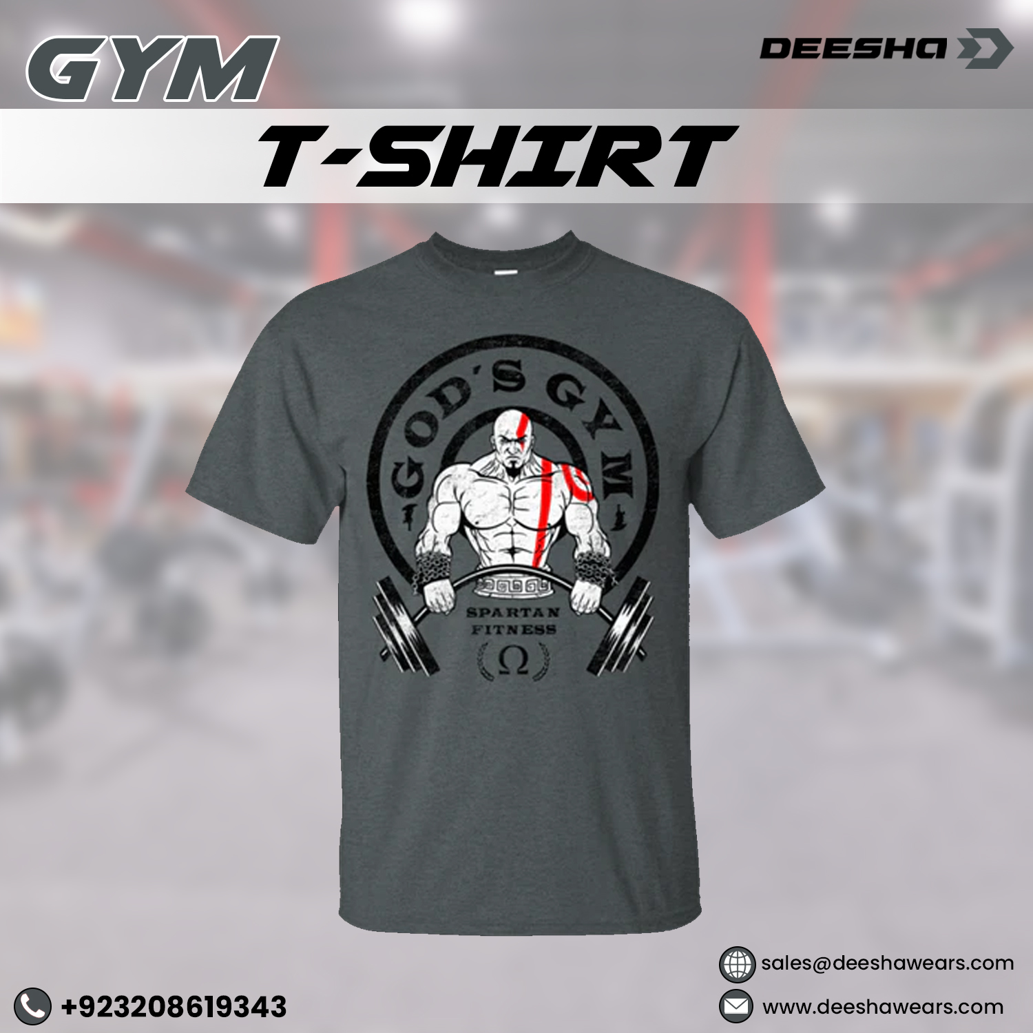 Men Gym Half Sleeve T Shirts MFS1