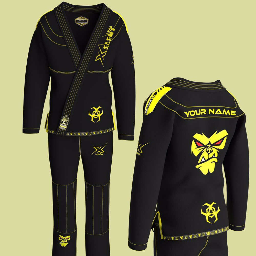 Customized Brazilian Jiu-Jutsu Kimono, Uniforms, Fighting Sports Clothing For Men & Women - view 7