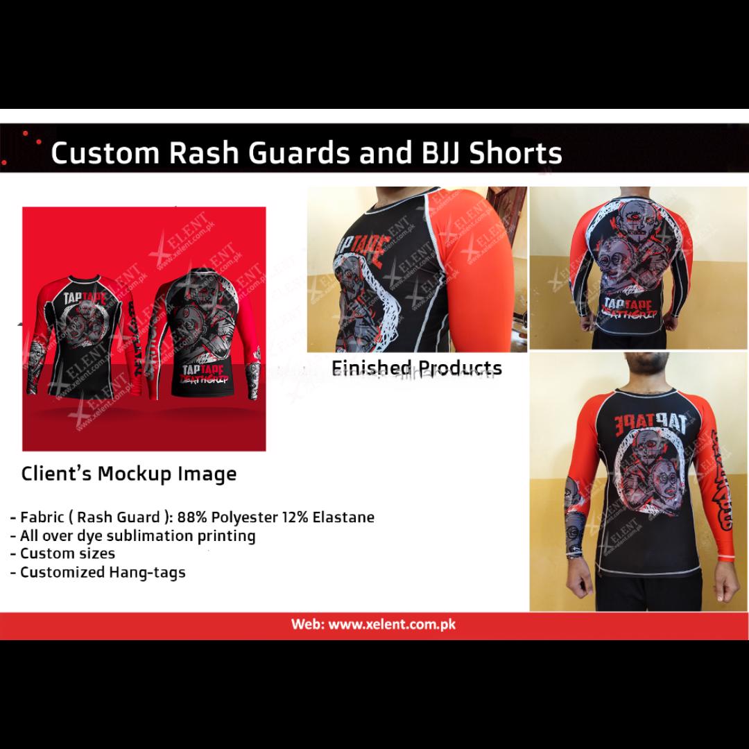 Customized Sublimated Long Sleeve MMA Rashguard, Fighting Sports Clothing For Men & Women - view 2