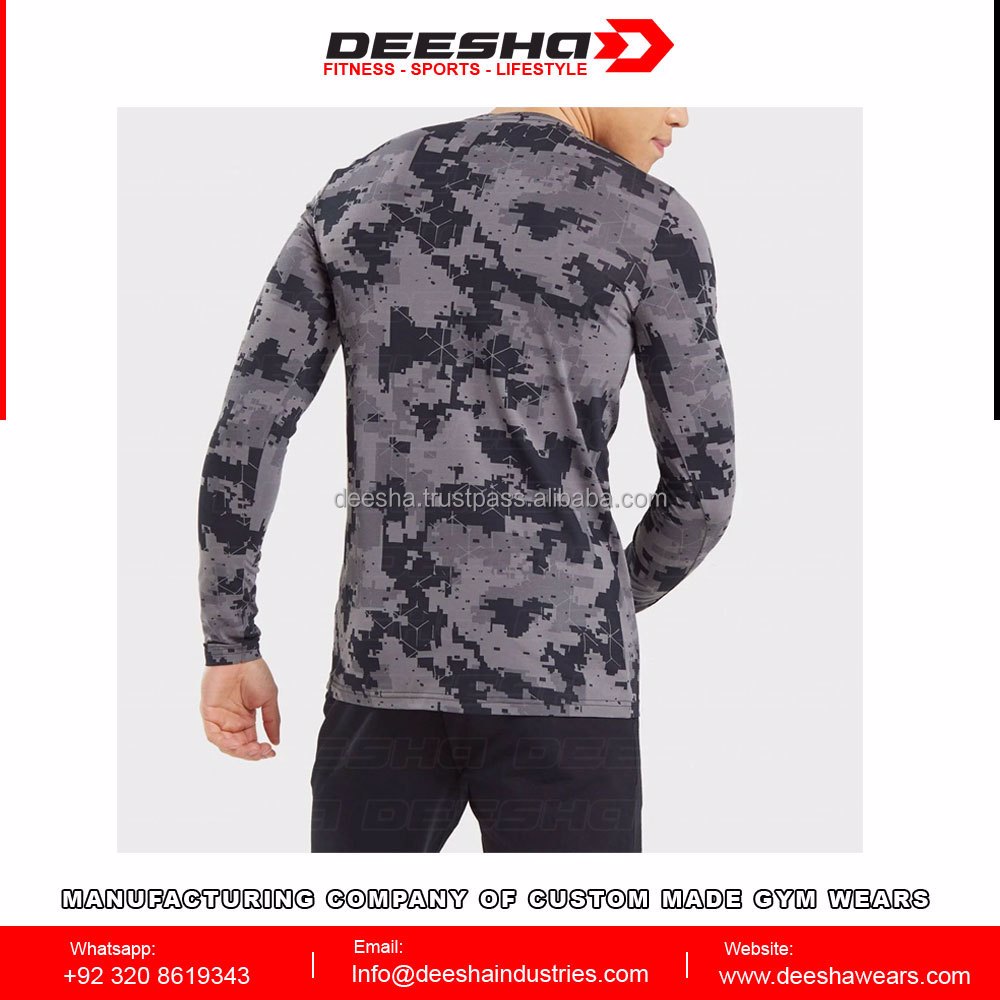 Men Gym Full Sleeve T Shirts MFS12 - view 2