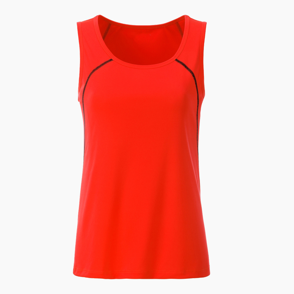 Lightweight Women's Tank Top Breathable colourful sports casual active wear polyester stretch wear - view 8