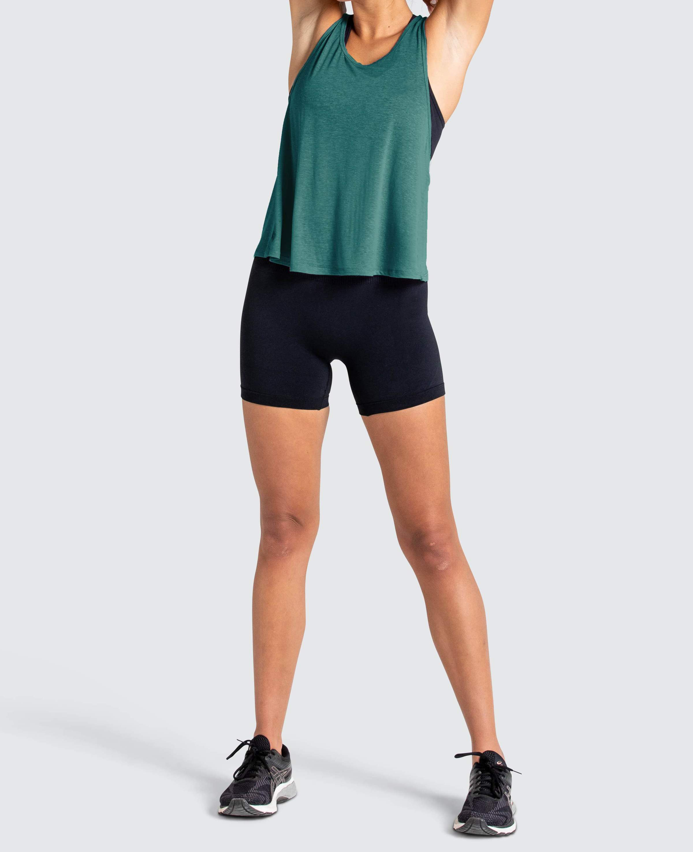 Women's Workout Sleeveless Shirt Green - view 11
