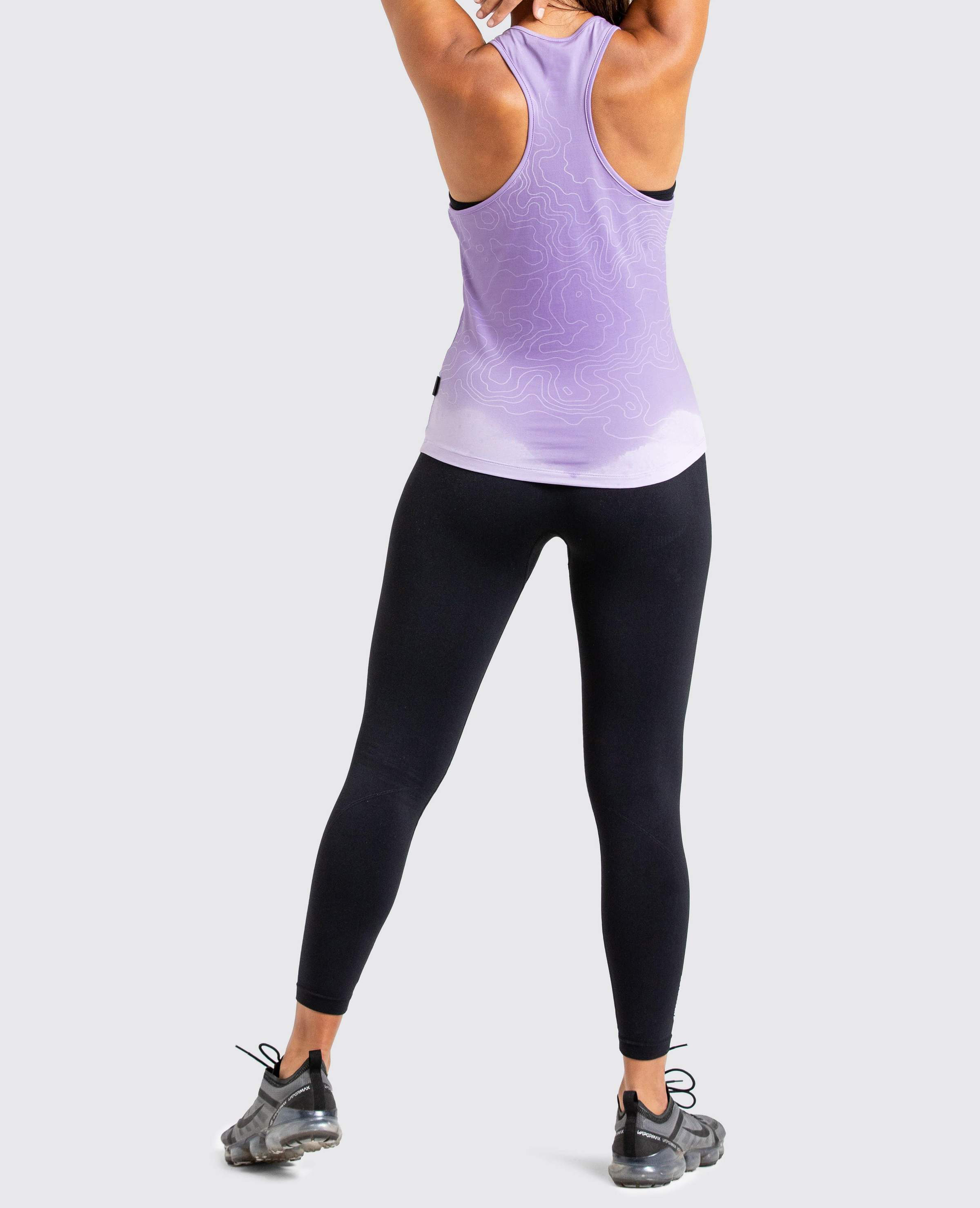 Women's Workout Sleeveless Shirts Light Purple - view 9