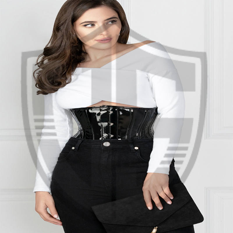 Wholesale Top Fashion slimming sexy Bustier black Bustier Corset Tops FemaleTrendy style corset belt