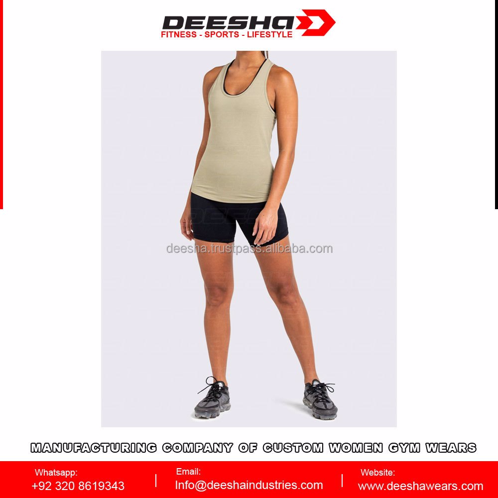 Women's Workout Sleeveless Shirts Skin - view 5