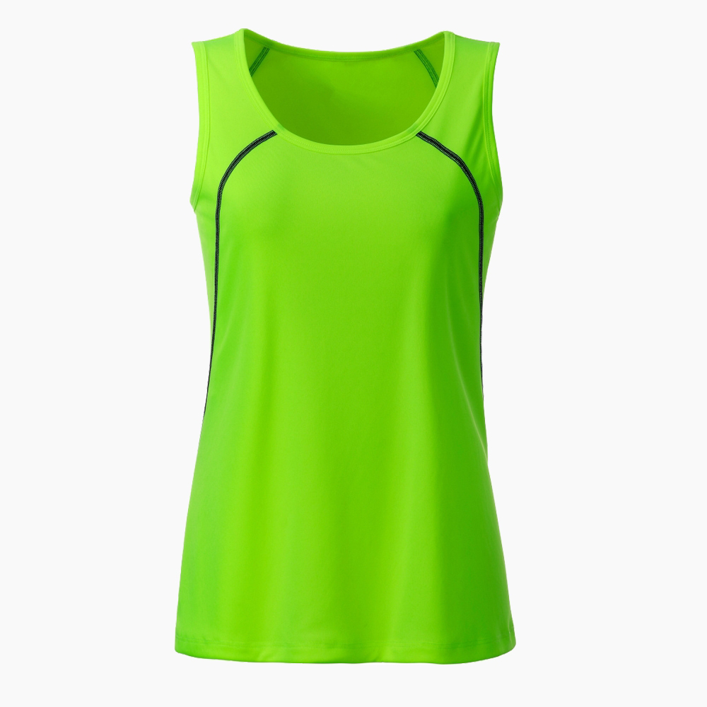 Lightweight Women's Tank Top Breathable colourful sports casual active wear polyester stretch wear - view 9