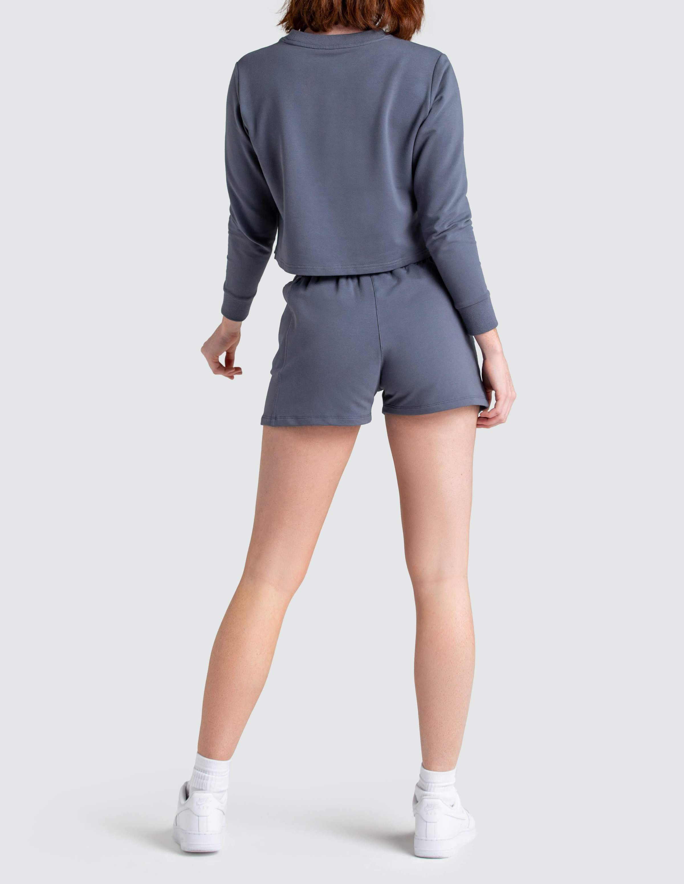 Women Crop Tops T-Shirt Grey - view 11