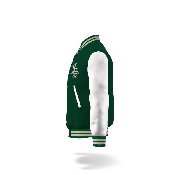 New High Quality Varsity Jacket With Company Name and Logo Print With Mix Color Style From Pakistan - view 2