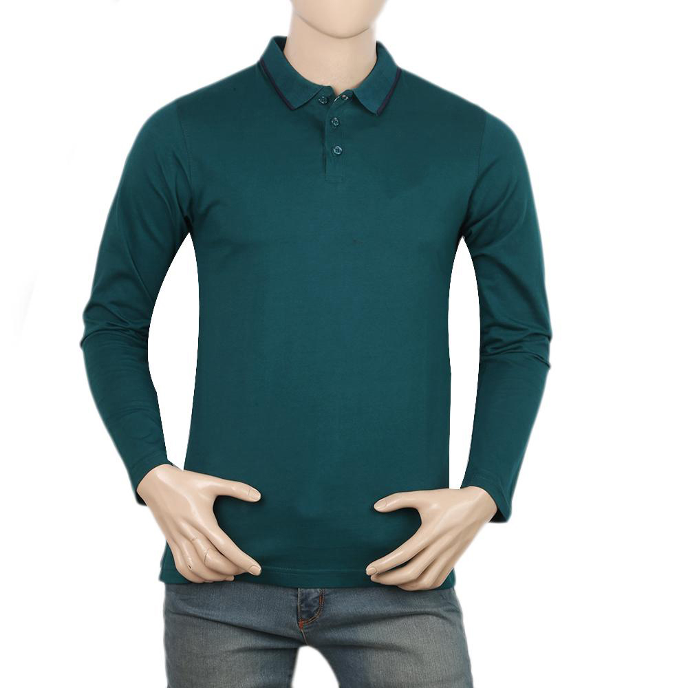 Men's Eminent Full Sleeves Polo T-Shirt - Steel Blue - view 6